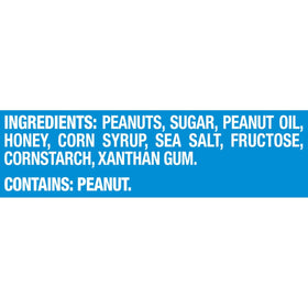 Kosher-certified Planters Honey Roasted Peanuts symbol displayed
