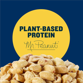 Planters Hot Chipotle Peanuts Serving emphasizes snack versatility for bowls and parties.