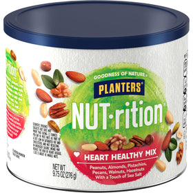 PLANTERS Nut-Rition Heart Healthy Mix serving idea in a bowl, ready for sharing.