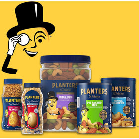 Planters protein snack serving suggestion image showing on-the-go portability.