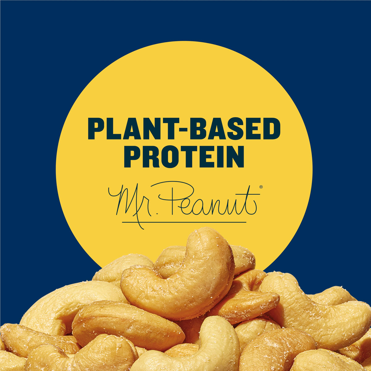 Roasted aroma and crunchy texture of Planters cashews
