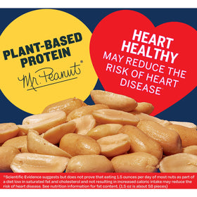 Bulk-pack PLANTERS Salted Cocktail Peanuts for pantry stocking