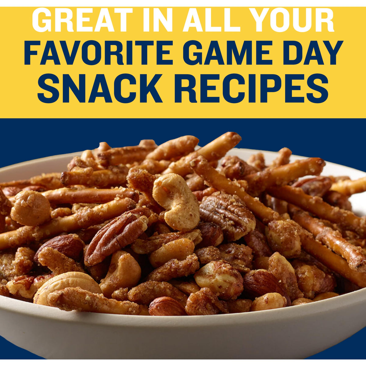 PLANTERS Salted Mixed Nuts used as a salad topping for extra flavor