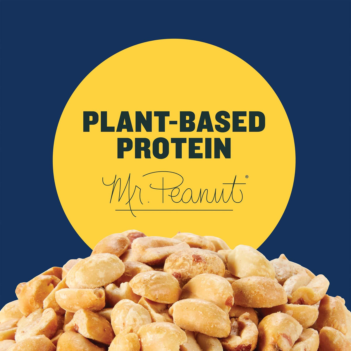 Planters Salted Peanuts six-pack displayed for sharing and stocking up.