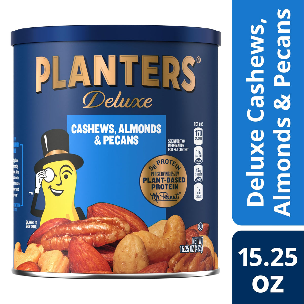 Planters Select roasted nuts close-up highlighting rich flavor and crunchy texture for snacking