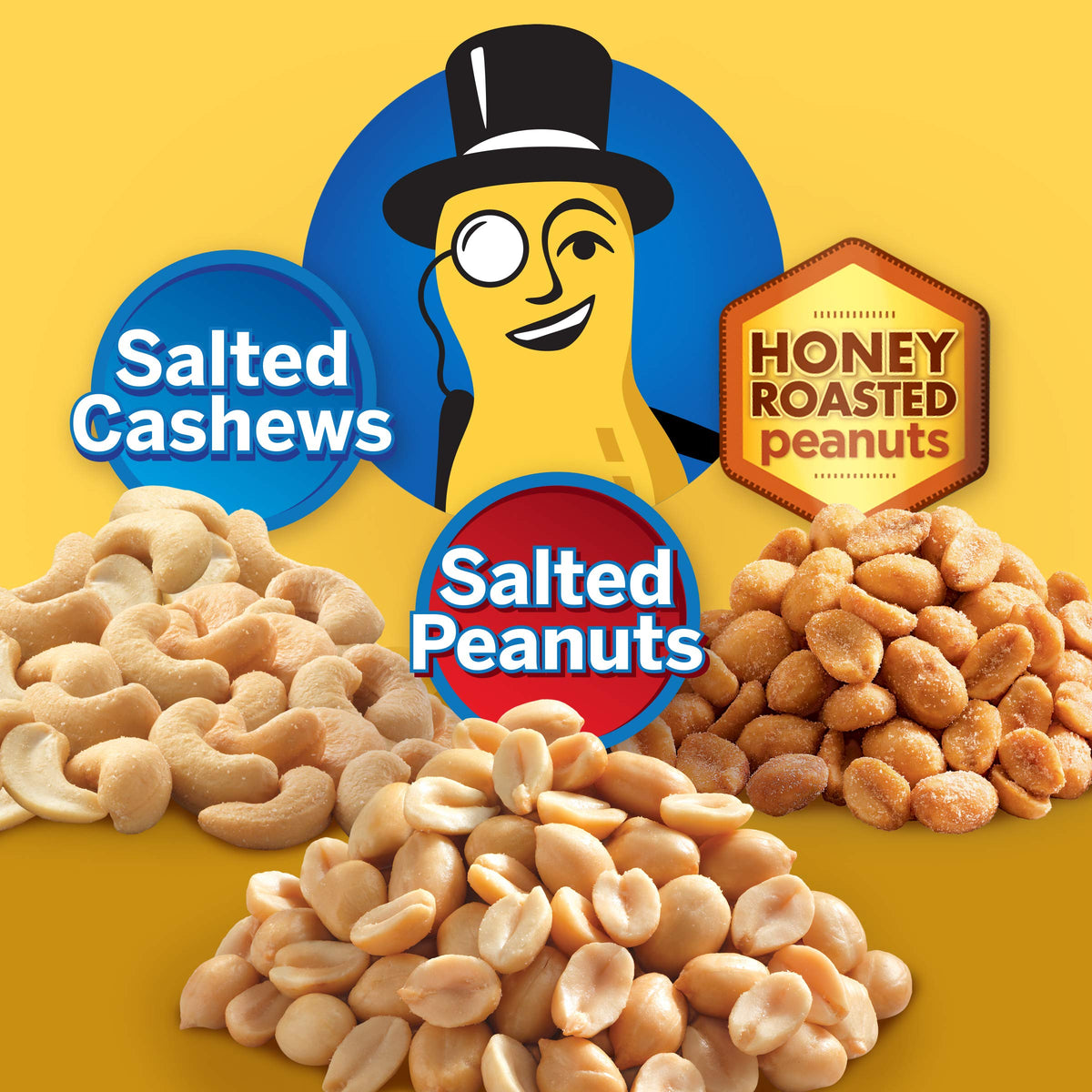 PLANTERS Variety Pack 36-count box ideal for sharing.