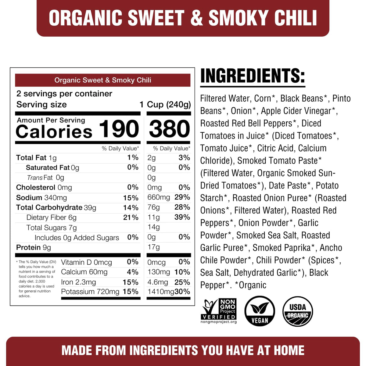 PLANTSTRONG packaging close-up reveals oil-free, lightly salted formula.