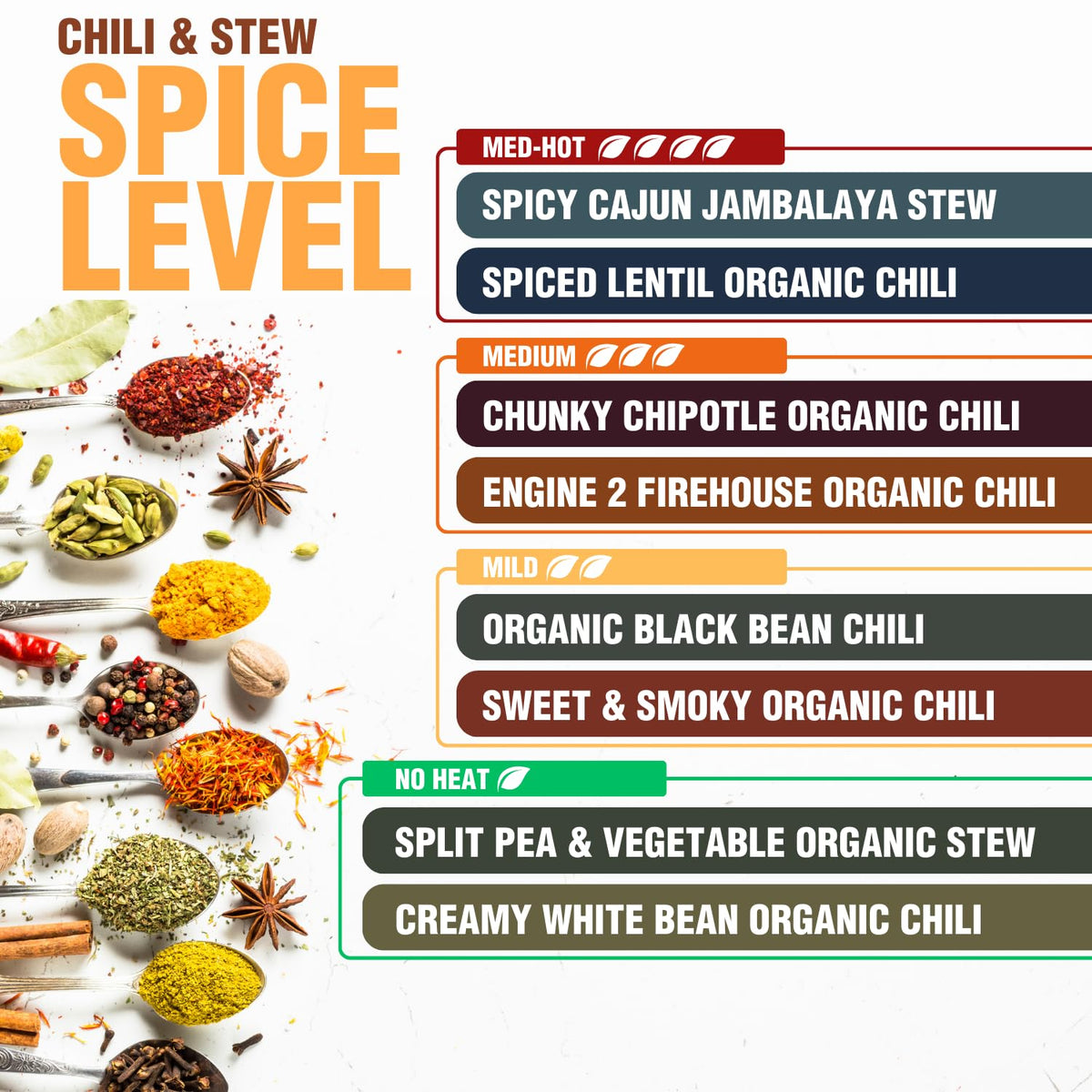 PLANTSTRONG Ready-to-Heat & Serve Chili for effortless meals.