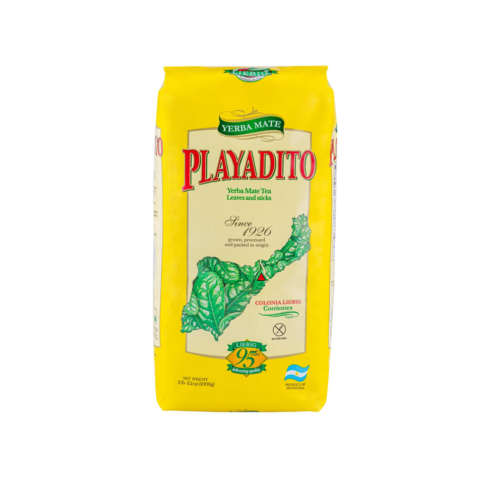 Playadito Yerba Mate 1000g pack with rich earthy aroma for daily ritual
