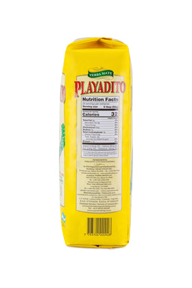 Playadito Yerba Mate leaf texture closeup highlighting aroma