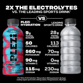 Plezi 560 mg potassium supports muscle recovery after activity