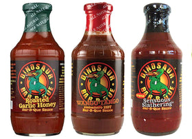 PLmuzsz Dinosaur Wango Tango bottle ready for grilling glaze and dipping