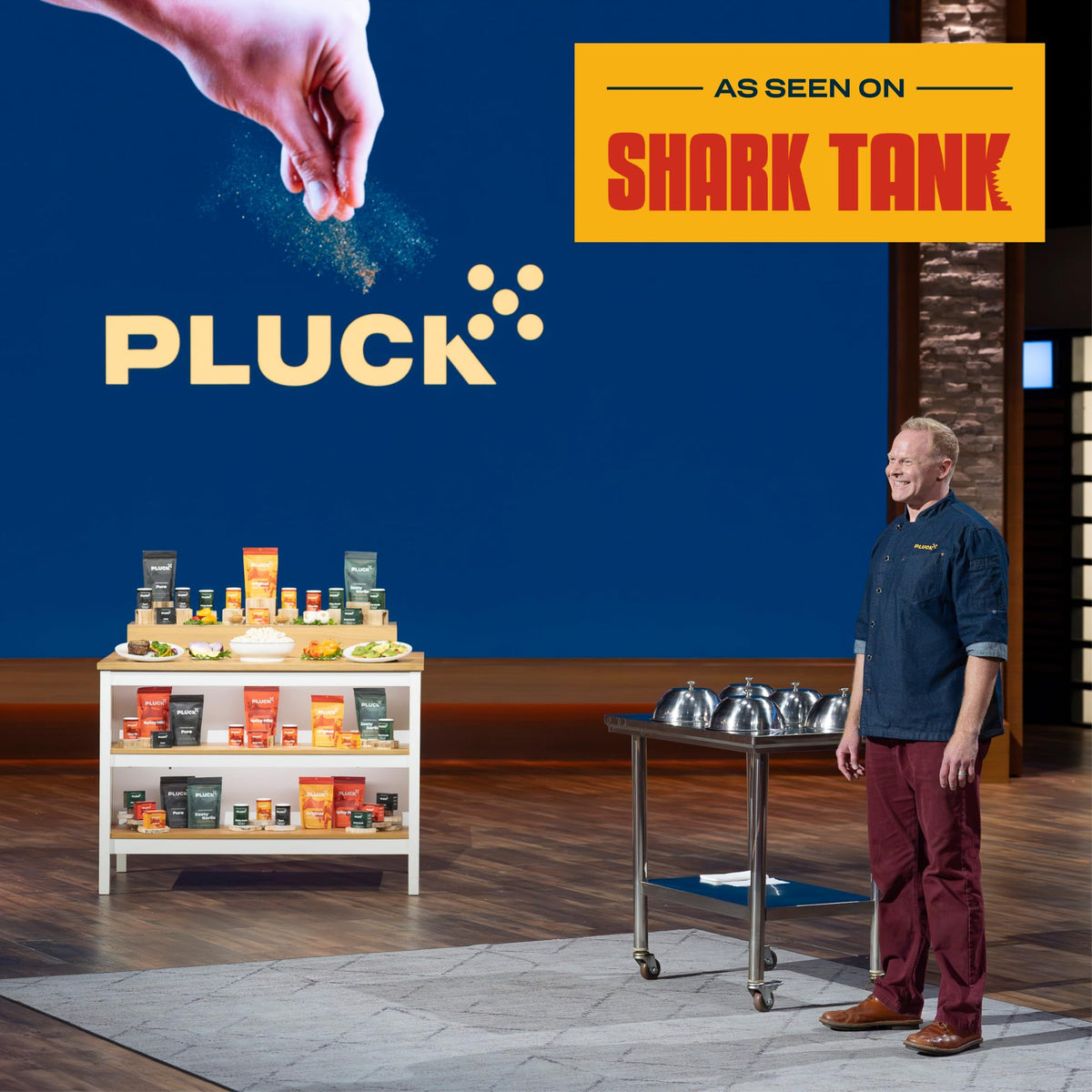 PLUCK Southwest kid-friendly serving suggests family-friendly nutrition.