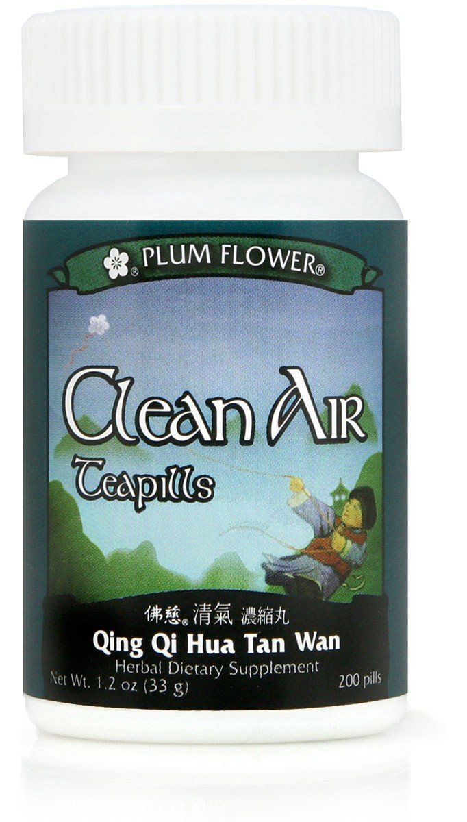 Plum Flower Qing Qi Hua Tan Wan bottle supports respiratory comfort