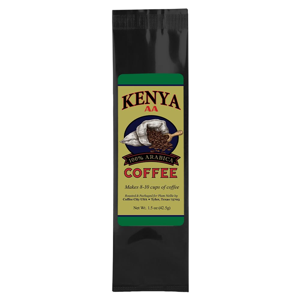 Individually packed coffee grounds ready to brew at home