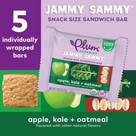 Plum Organics Jammy Sammy 30-pack makes lunches easier for families.