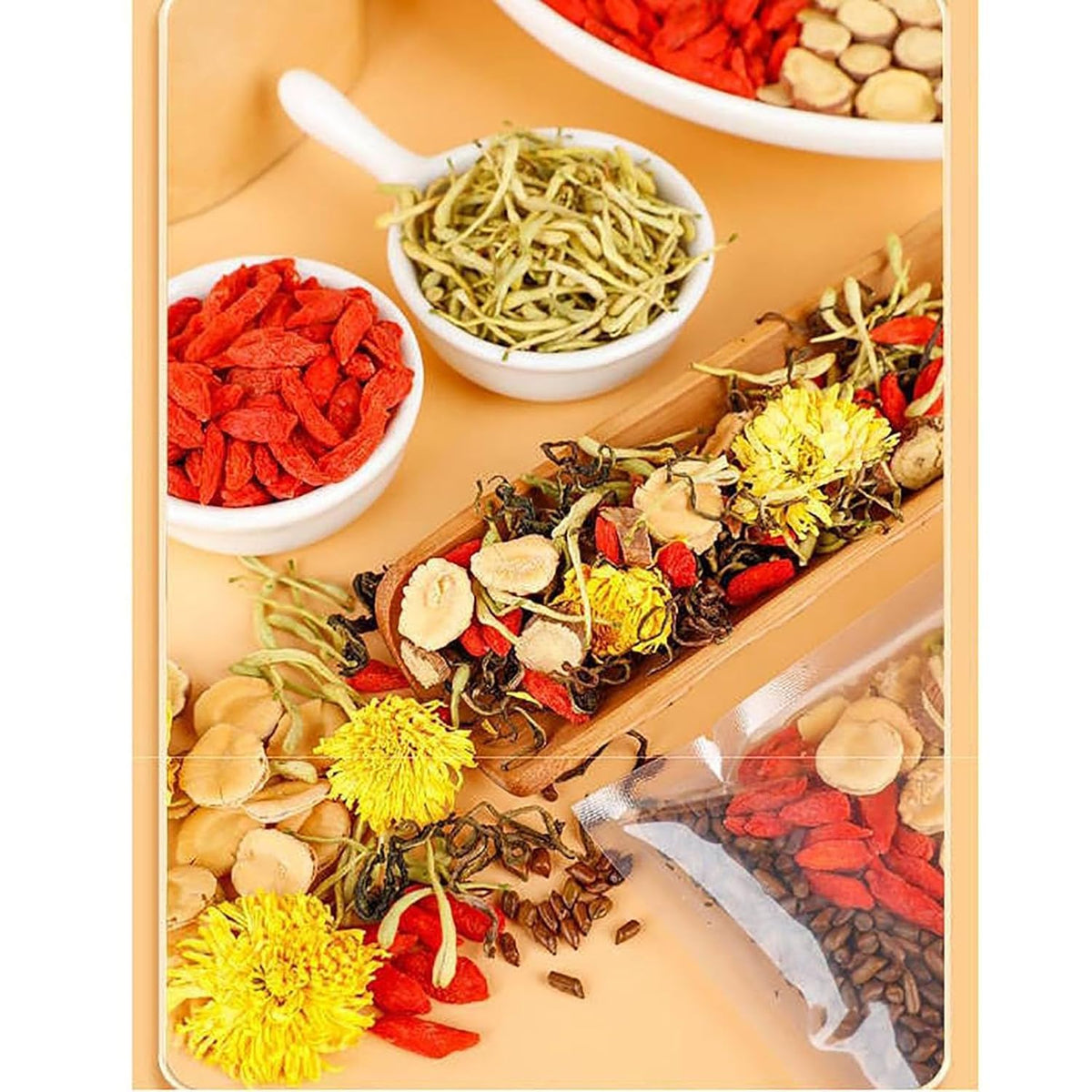 Plutarn Licorice Orange Peel Tea Bags revealing soothing aroma for a comforting cup