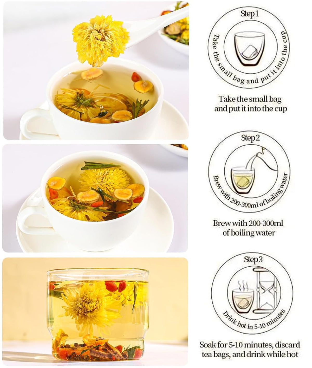 Plutarn Packaged Tea Box Collection signaling convenient single-serve prep