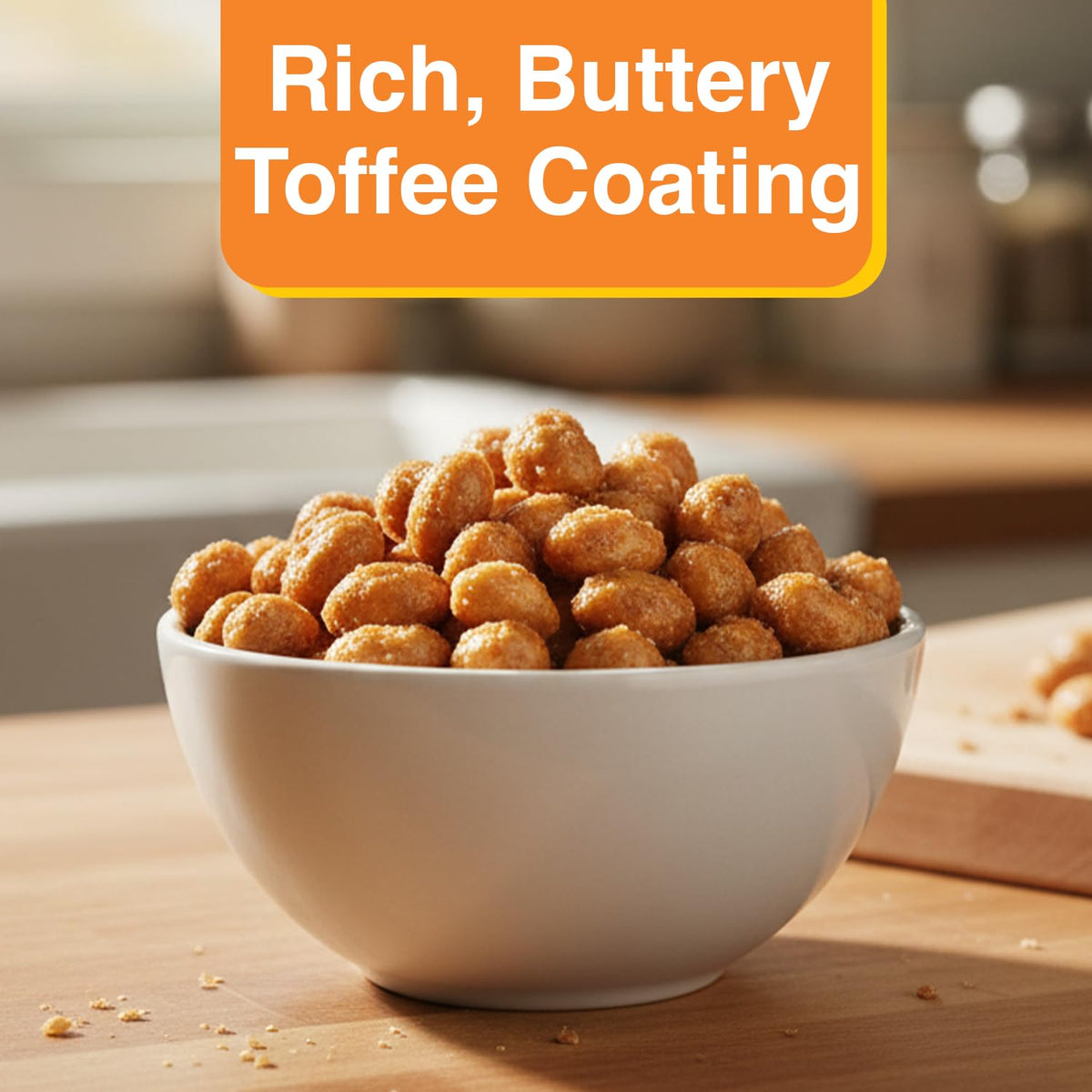 Resealable bag keeps freshness and easy portioning for office, travel, or at-home snacking.