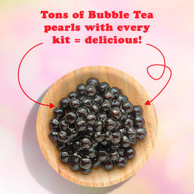Pocas bubble tea kit brown sugar flavor highlights rich aroma