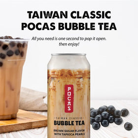 Pocas ready-to-drink boba pack saves prep time for busy days.