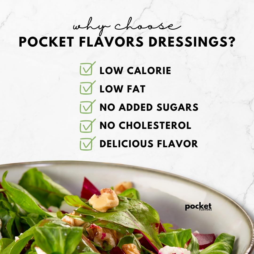 Pocket Flavors Honey Mustard dressing 1oz pouch versatile for salads and dipping