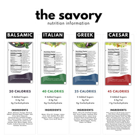 Pocket Flavors Italian dressing pouch adds bright herb notes to a quick lunch