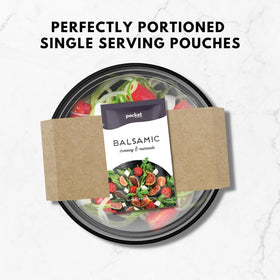 Pocket Flavors Mango Poppy dressing 1oz pouch adds tropical flair to greens