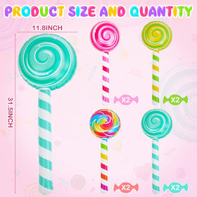 Poen inflatable lollipop pool float for playful poolside fun and photos.