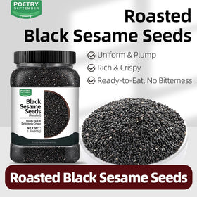 Close-up of fragrant seeds highlighting premium roasting and purity.