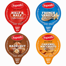 POGALIGHT coffee creamer singles 32-pack box, ideal for office and home coffee stations.