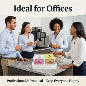 POGALIGHT Dolce Vitta office station with ready-to-use packets