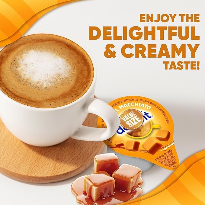 POGALIGHT Long-lasting value pack keeps favorite creamer stocked at work.