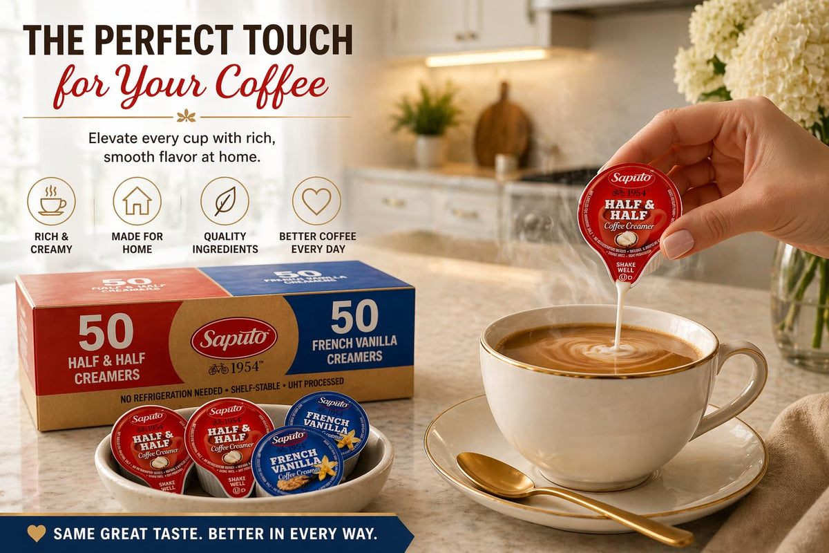 POGALIGHT Tear-open lids for easy, mess-free coffee portions