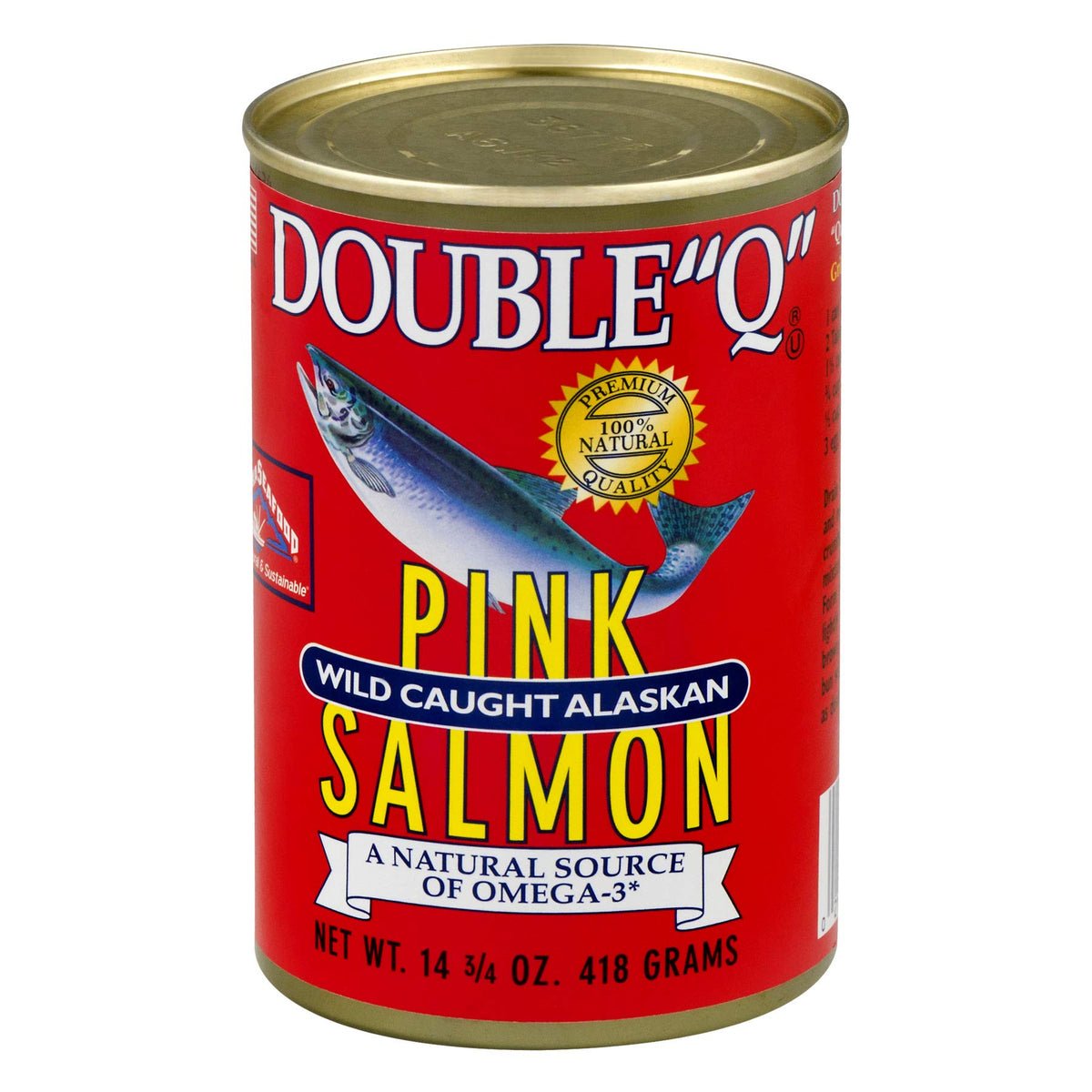 Poiget DoubleQ Alaskan Pink Salmon can for quick, tasty meals