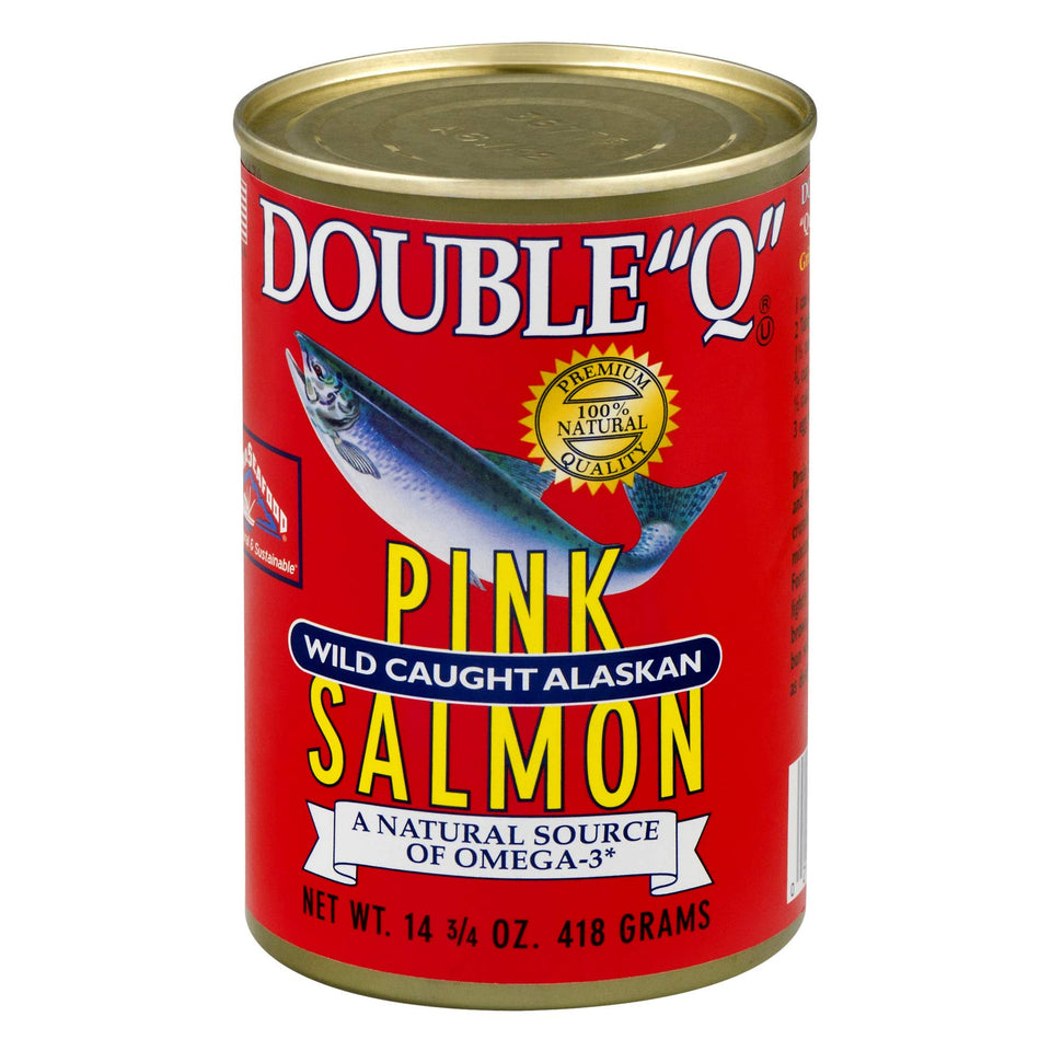 Poiget DoubleQ Alaskan Pink Salmon can for quick, tasty meals
