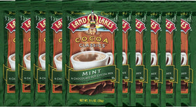 Poiget Land O Lakes mint hot cocoa pack, convenient single-serve sachets for quick preparation