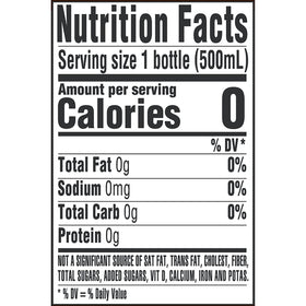 Poland Spring 12 oz bottle close-up with crisp, natural taste