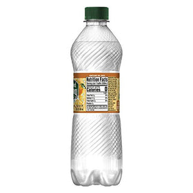Poland Spring Sparkling Mandarin Orange 8-pack on display for convenient refreshment.