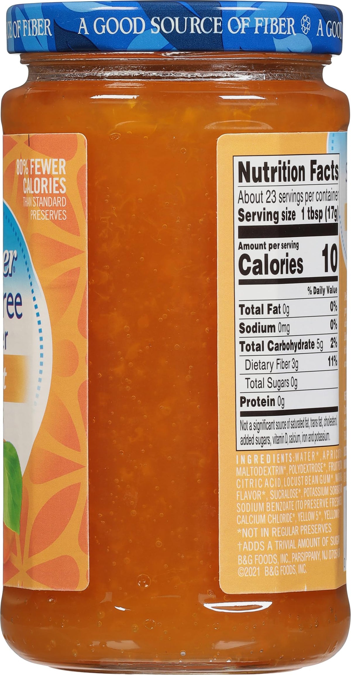 Polaner apricot jam on pancakes, a versatile morning topping.
