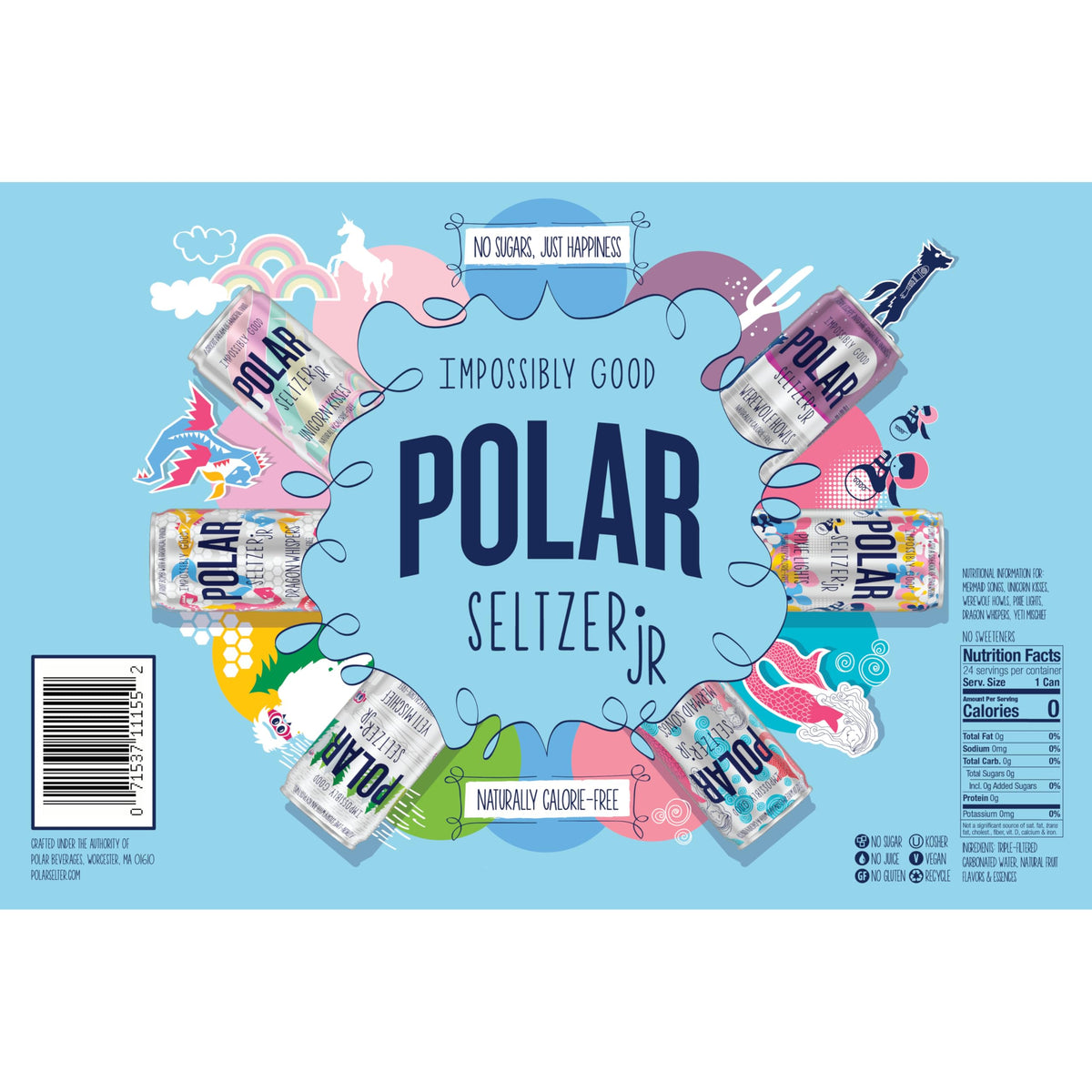 Polar Seltzer Jr Pixie Lights can brighten routines with citrusy, sugar-free sparkle.