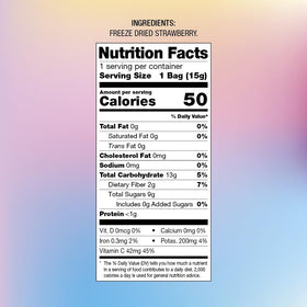 Pol’s Freeze Fresh sliced strawberries for baking and topping with natural color.