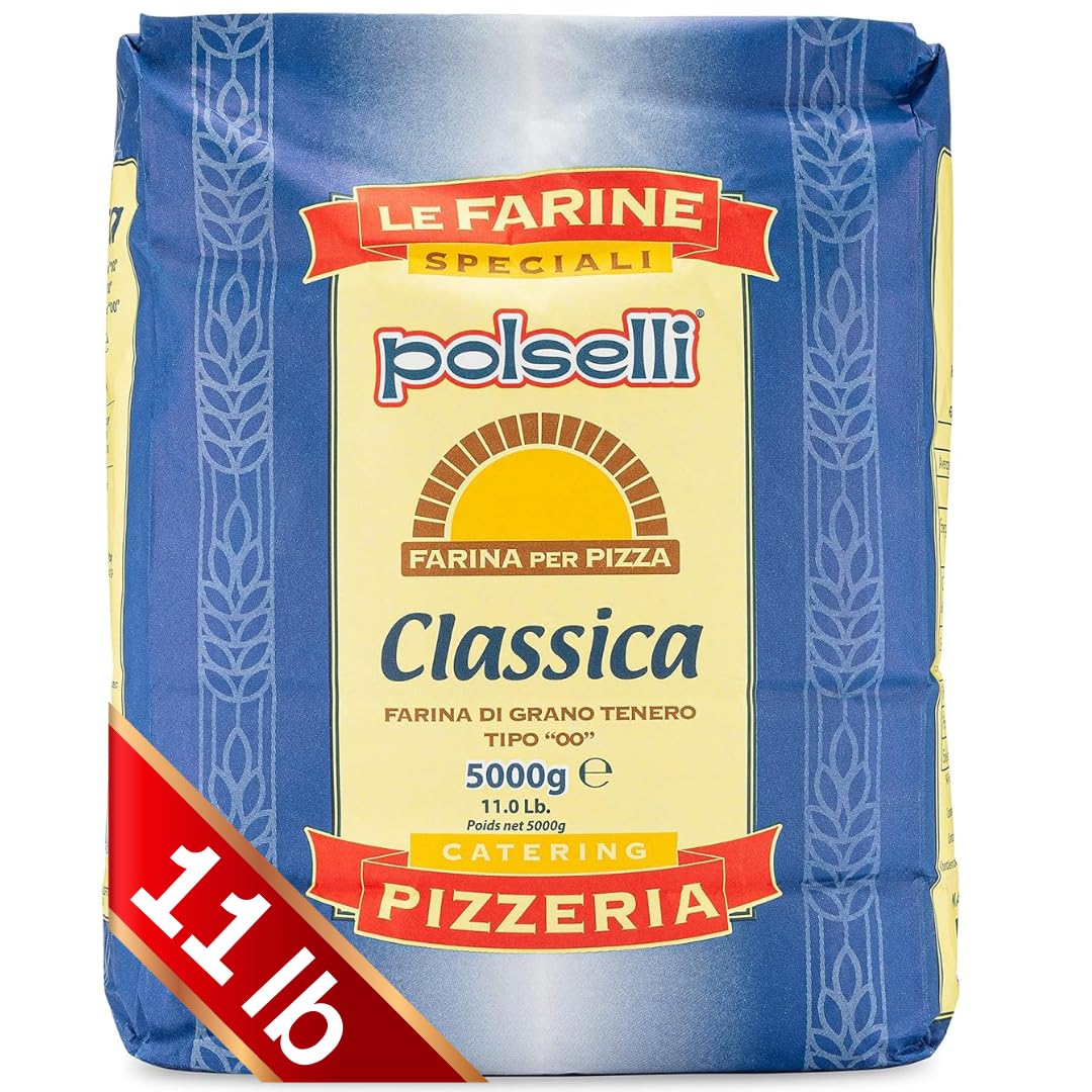 POLSELLI Classica 00 flour bag for authentic Neapolitan baking and flavor