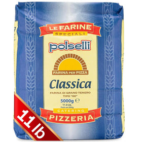 POLSELLI Classica 00 flour bag for authentic Neapolitan baking and flavor