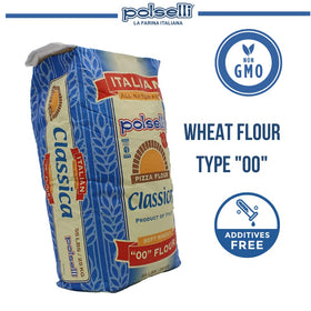 POLSELLI Classica 00 flour pasta dough for silky texture.
