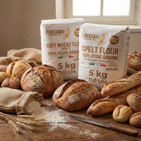 POLSELLI Purograno Italian origin label emphasizes authentic production.