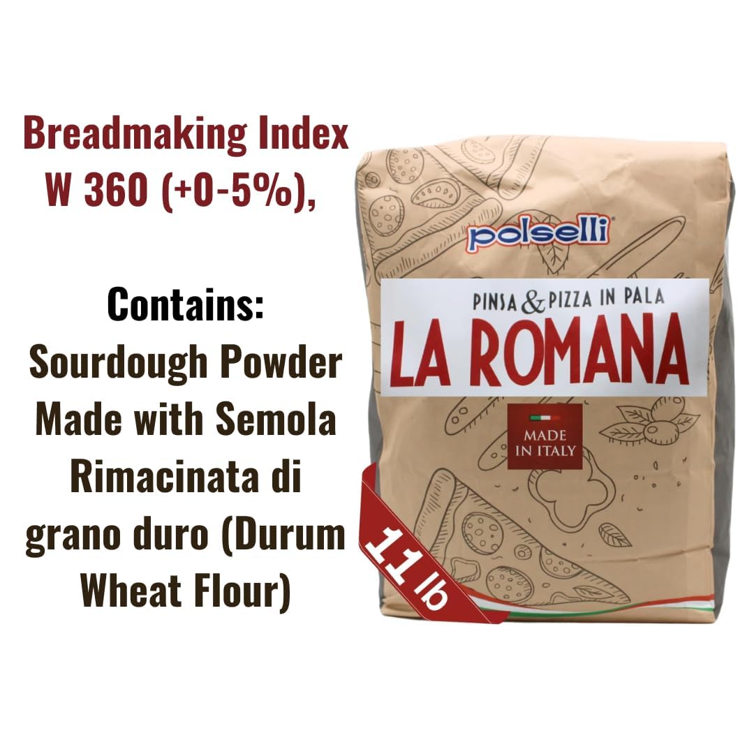 Polselli La Romana sourdough-ready dough in process.