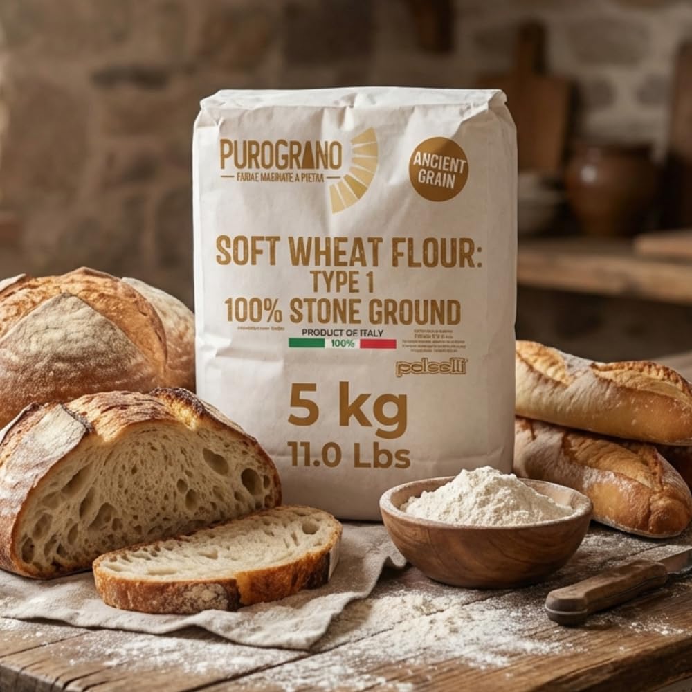 POLSELLI PuroGrano open crumb on artisan bread highlighting structure