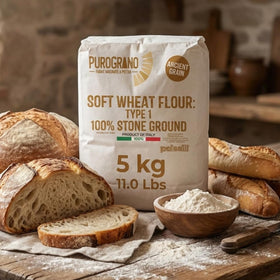 POLSELLI PuroGrano open crumb on artisan bread highlighting structure