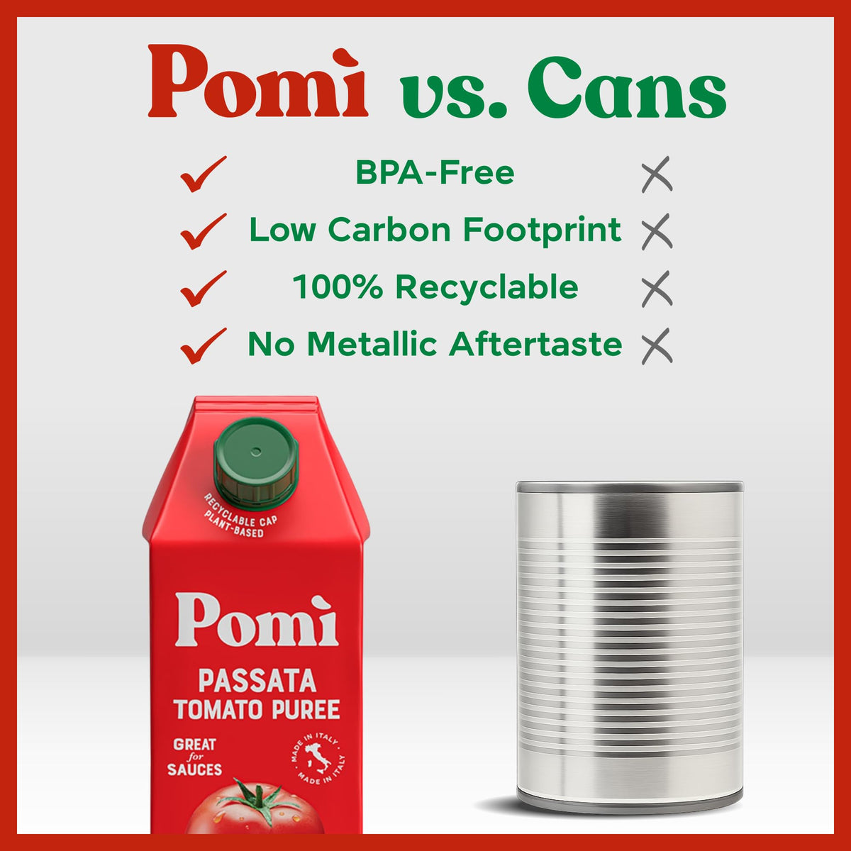 Pomì Passata makes velvety soups and stews with ease.